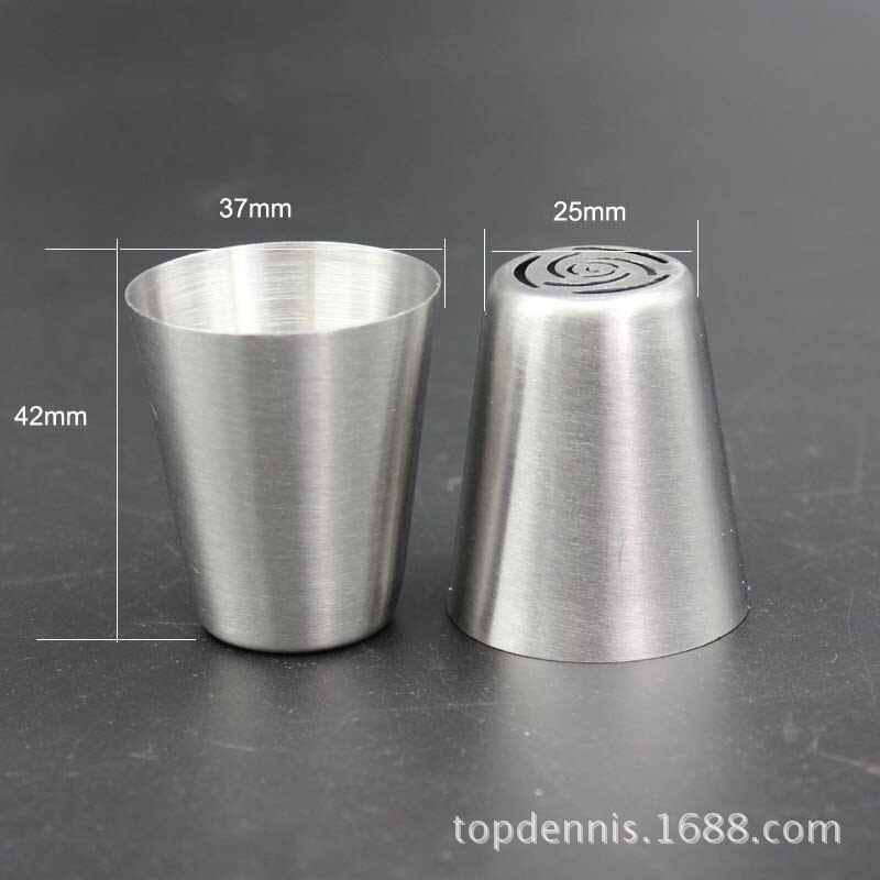 Many Styles Russian Tulip Stainless Steel Icing Piping Nozzles Pastry Decorating Tips Cake Cupcake Decorator Secondary image