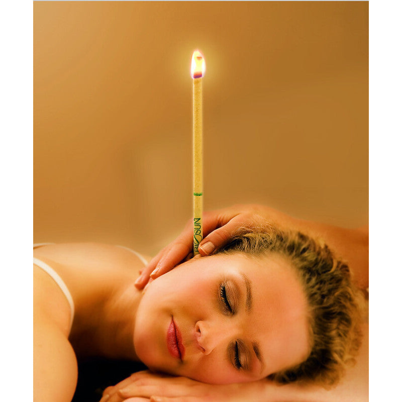 Beewax Ear Candles Quick Therapy Straight Style Ear Care Natural Coning Thermo-Auricular Health Treatment Bee Wax Clean 10pcs Main image