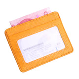 Fashion Women Lichee Pattern Bank Card Package Coin Bag Card Holder Travel Leather Men Wallets Women Credit Card Holder Cover