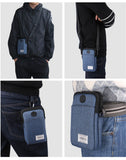 Waterproof Men Shoulder Bag Oxford Crossbody Bags Mini Back Pack Usb Kids Wallet Messenger Bag Men Small Travel Pouch