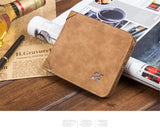 New Vintage High quality PU leather clutch male leather Wholesale ultra-thin fashion casual men's wallet clam