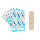 Breathable First Aid Bandages Band Aid Hemostasis Adhesive Wound Dressings Paste Medical Gauze Plaster Strips 50Pcs