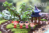 2pcs/lot Couple dolls Bride and groom Wedding decorations Micro landscape ornaments Chinese style creative ornaments Crafts