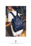 Fashion Women's Leather Backpack Anti Theft Laptop Backpack  Schoolbags For Teenager Girls Mochila Rucksack Women sac a dos
