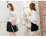 Fashion For Women Solid zipper Shoulder Bag Crossbody Bag Messenger Phone Coin Bag Small korean Style Bolsas Feminina Saco