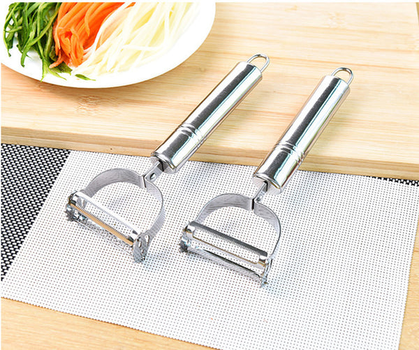Stainless Steel Potato Slicer Fruit Vegetable Graters Paring Knife Peeler Cutter Multifunctional Cooking Tool