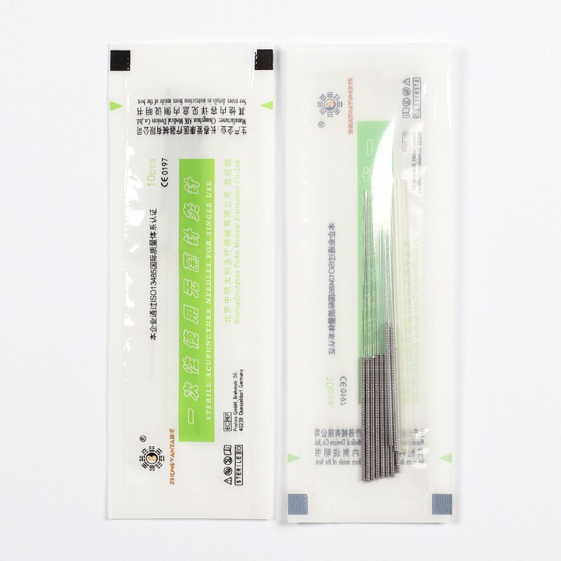 Zhongyan Taihe Acupuncture Needles 1000 Needle Acupuncture Disposable Needle Beauty Massage Sterilze Needle 1000pcs 2box