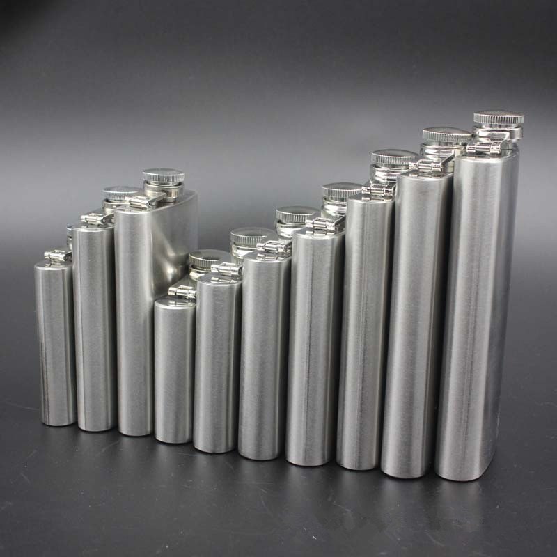 Stainless Steel Hip Flask Flagon High Quality Portable Wine Whisky Pot Bottle Drinkware For Drinker Secondary image