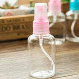 50ml Mini Travel Use Transparent Plastic Perfume Atomizer Small Soap Storage Skin Care Empty Spray Refillable Bottle