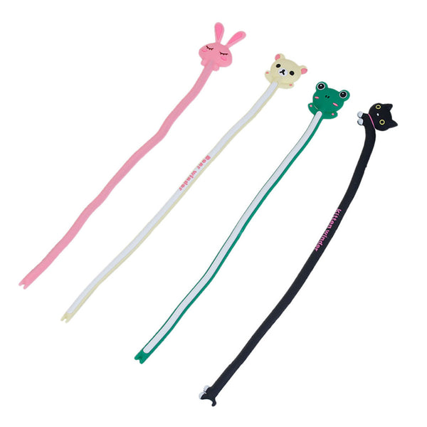 1 PC Cartoon Cable Winder Wire Cable Ties TV Computer Earphone Cable Wire Organizer Holder Cable Winding Thread Tool At Random