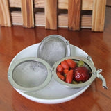 1pcs Stainless Steel Sphere Locking Spice Tea Ball Strainer Mesh Tea Infuser Filter Herbal Ball Tea tools