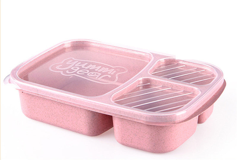 New Natural Material Lunch Bento Box Food Heated Thermos Container For Children Adults Kid Kitchen Dining Tools