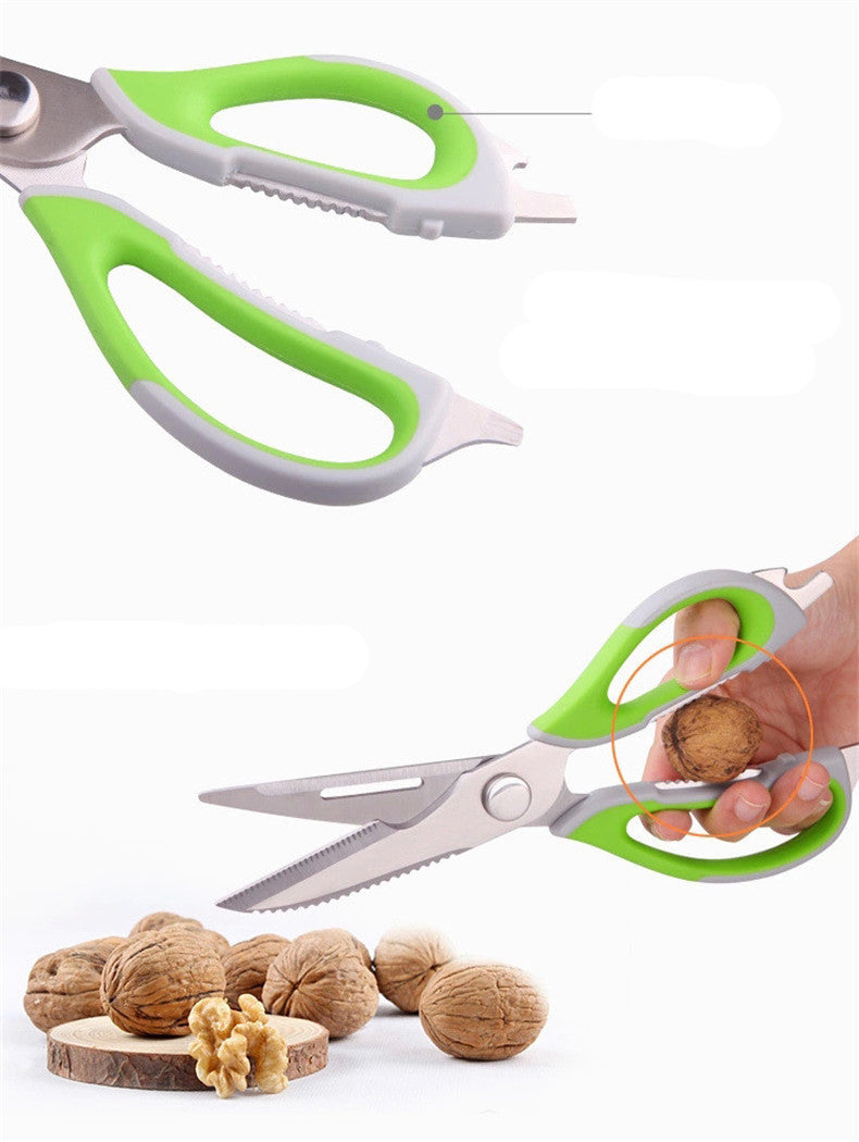 kitchen scissors knife for fish chicken household stainless steel multifunction cutter shears cooking tools
