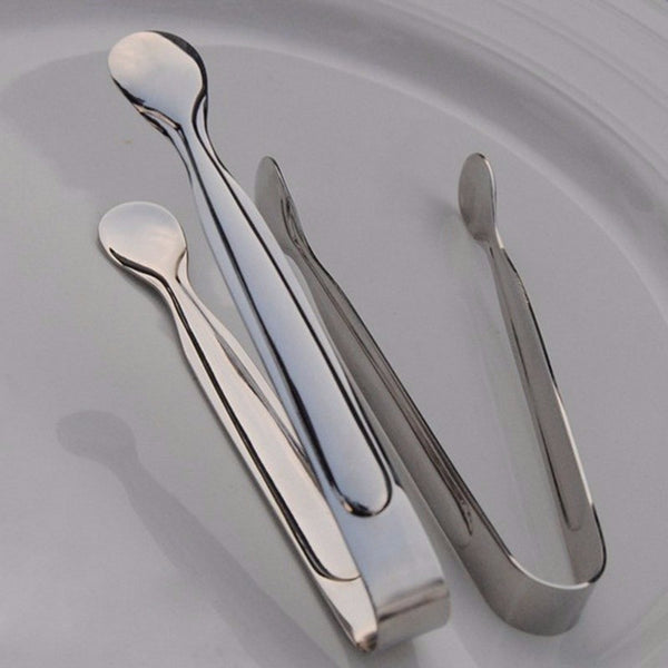 1pc Coffee Sugar Clip Stainless Steel Tweezer Mini Clamp Tong Clips Coffee Ice Cube Little Tea Clips Hot Kitchen Bar Tool Supply