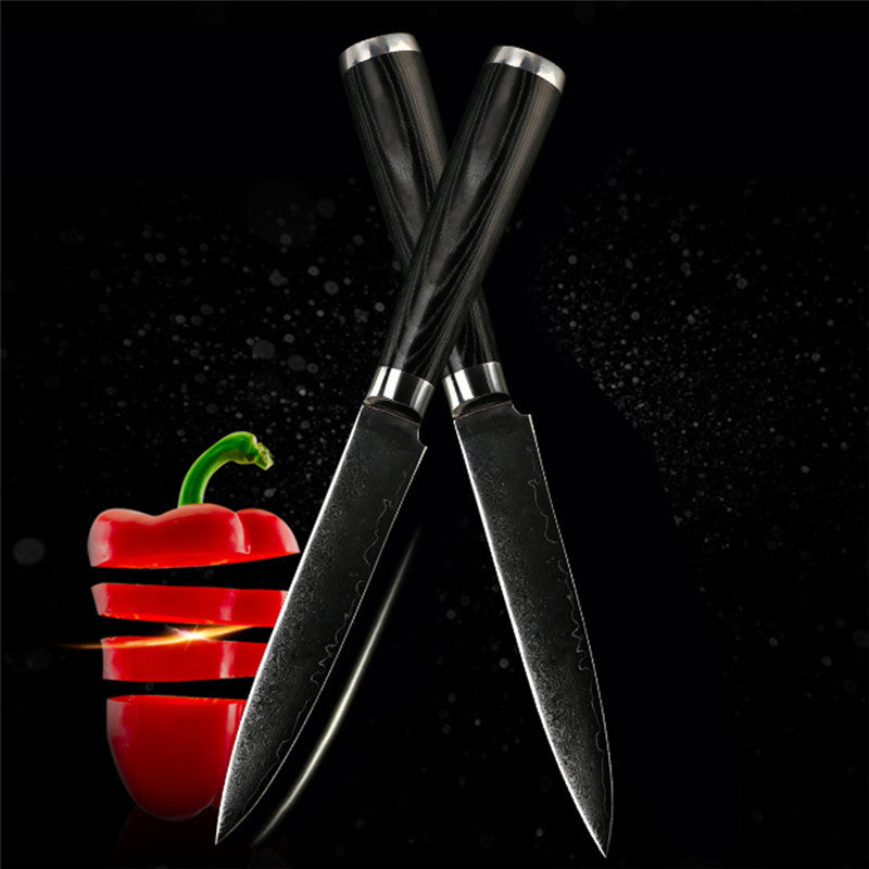 Brand 5" damascus steel kitchen knife sharper chef knife kitchen knife