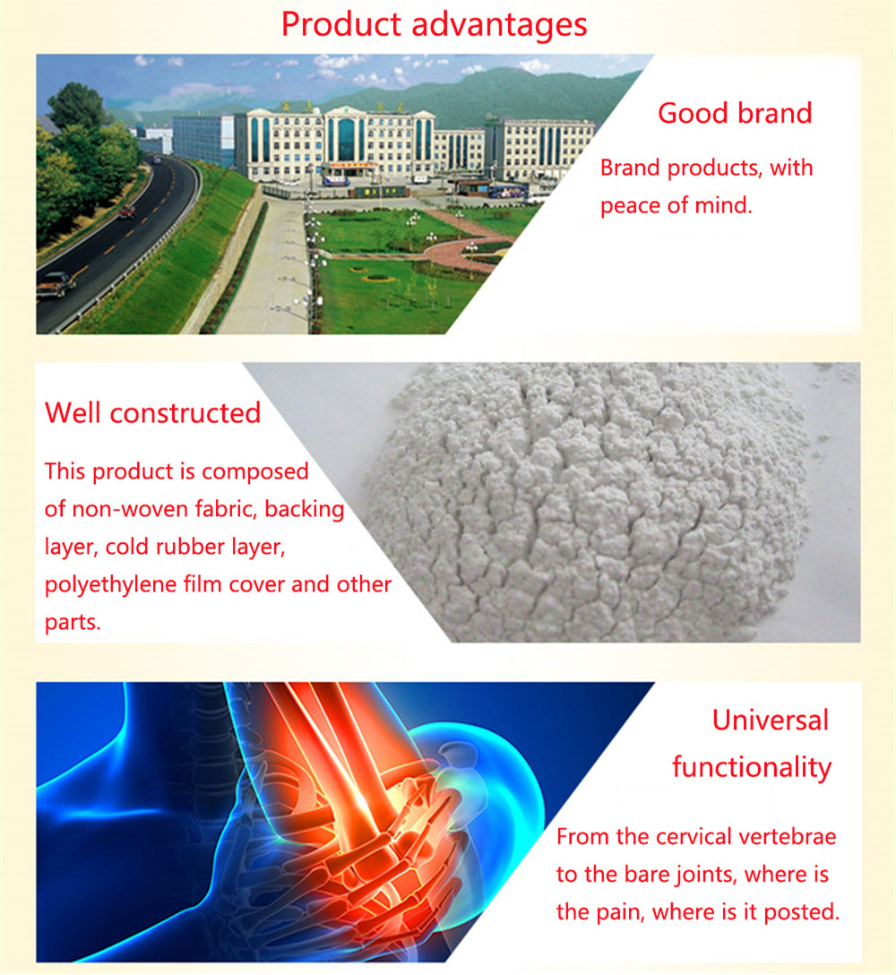 8pcs Medical Muscle Pain Patch Medical Patch, Arthritis, Osteochondrosis, Joint Pain, Bruises, Pain Relief Plaster