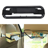 Car Sun Visor Tissue Paper Box Holder Auto Seat Back Accessories Clip Bracket