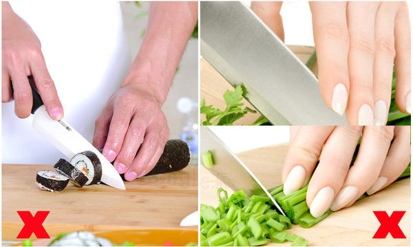 Finger guard newest stainless steel protect finger hand not to hurt cut Safety Guard Kitchen cooking tools