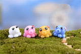 XBJ113 Mini 8pcs Small octopus decoration supplies moss micro landscape deco  Garden deco Creative handicrafts
