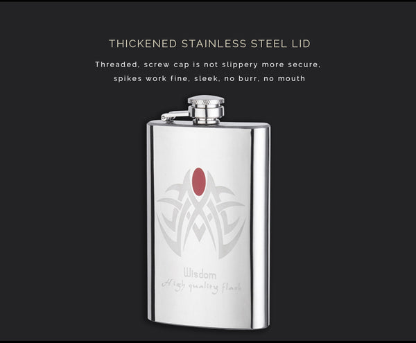 NEW 5 styles Creative Mirror drawing Stainless steel Flagon my Liquor Whisky Alcohol vodka Hip Flask Portable outdoor wine pot