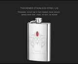 NEW 5 styles Creative Mirror drawing Stainless steel Flagon my Liquor Whisky Alcohol vodka Hip Flask Portable outdoor wine pot