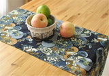 BZ393 Japanese elegant linen table runner wind retro coffee table restaurant decoration flag