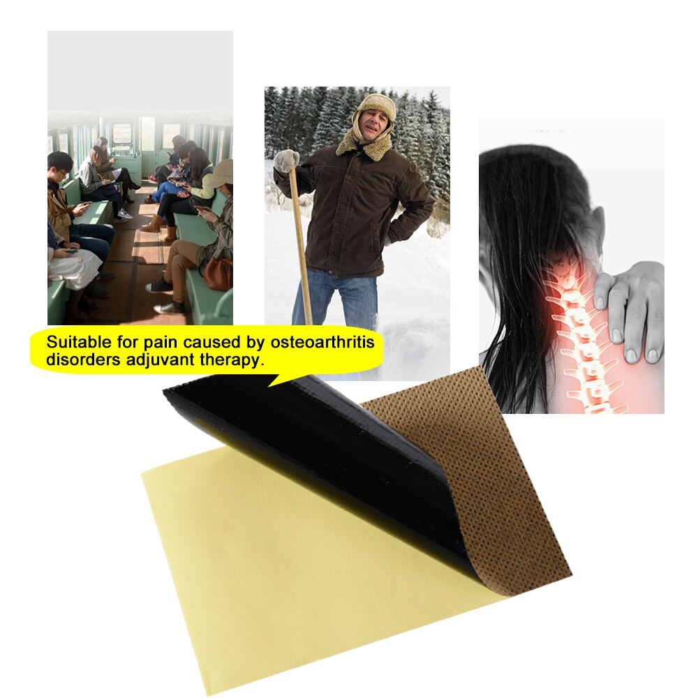Pain Relief Patch Chinese Tibet Natural Herbal Medical Neck Back Muscle Orthopedic Arthritis Plaster 4Pcs/Bag