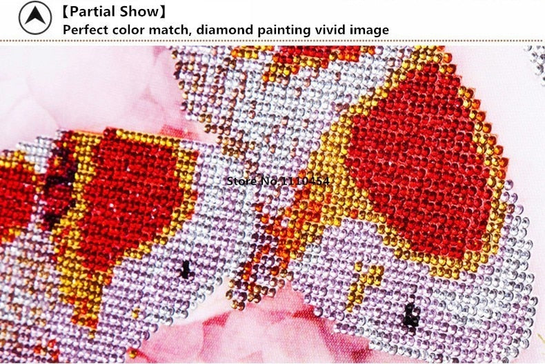 DIY Diamond Embroidery Diamond Mosaic Peacock Soul Round Diamond Painting Cross Stitch Kits rich flowers Home Decoration