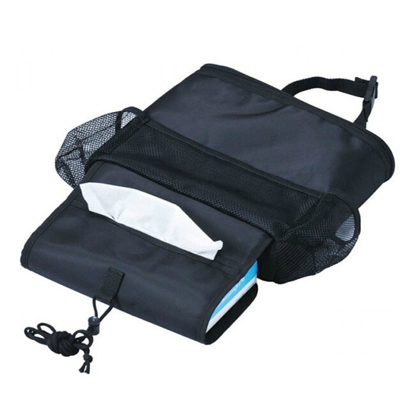 Auto Car Back Seat Boot Organizer Trash Holder Multi-Pocket Travel Storage Bag Hanger for Auto Capacity Storage Pouch Secondary image