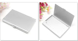 Creative Casual Business Card Case Stainless Steel Aluminum Holder Metal Box Cover Credit Men Business Card Holder Metal Wallet