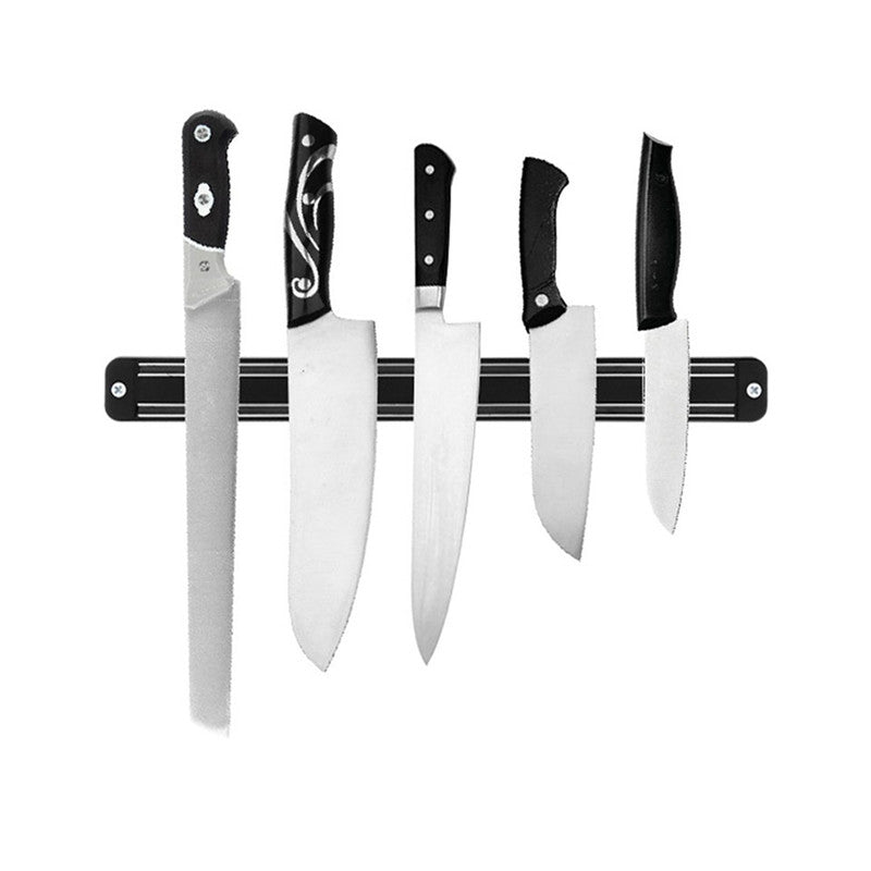 High Quality 13 inch Magnetic Knife Holder Wall Mount Black ABS Plastic Block Magnet Knife Holder For metal Knife Secondary image