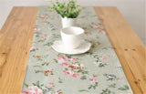 BZ386 Pastoral American country elegant bed's meal gift manufacturers selling table runner tassels runner table cover