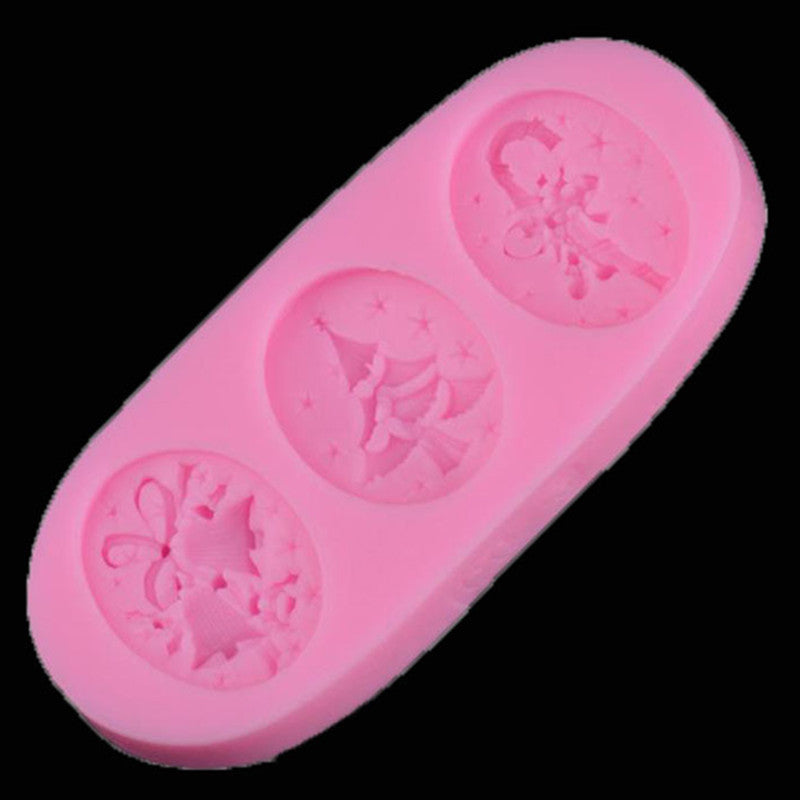 New Silicone Cake Decorating Mold Fondant Cupcake Candy Chocolate Soap Christmas Decoration Sugar Craft Silicone Mould Secondary image