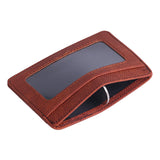 Fashion Women Lichee Pattern Bank Card Package Coin Bag Card Holder Travel Leather Men Wallets Women Credit Card Holder Cover