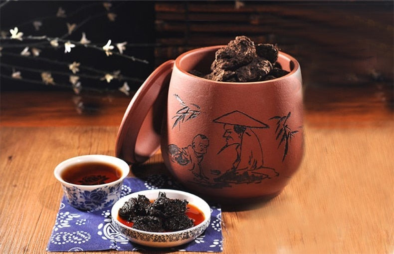 TemuTea Black Natural Flavor Puerh Tea Pu'erh Yunnan Puer tea Mini Tuocha Green slimming