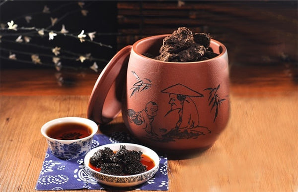 TemuTea Black Natural Flavor Puerh Tea Pu'erh Yunnan Puer tea Mini Tuocha Green slimming