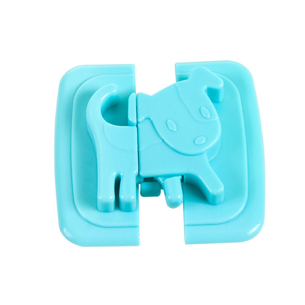 Cabinet Door Refrigerator Toilet Safety Lock For Child Baby Safety Lock Cartoon Dog Puppy Shape Safety Fridge Door Locks