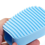 Convenient Colorful 1 pc Cleaning Washing Flexible Scrub Brush Hand-held Mini Washboard Antiskid Creative