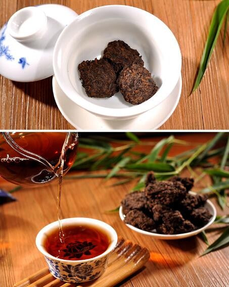 TemuTea Black Natural Flavor Puerh Tea Pu'erh Yunnan Puer tea Mini Tuocha Green slimming