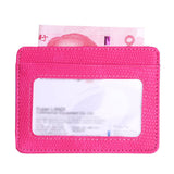Fashion Women Lichee Pattern Bank Card Package Coin Bag Card Holder Travel Leather Men Wallets Women Credit Card Holder Cover