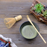 HELLOYOUNG 17cm Handmade Bamboo Chashaku Matcha Tea Scoop Retro Japanese Green Tea Ceremony Matcha Scoop Tea Sticks Tool