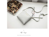 Fashion For Women Solid zipper Shoulder Bag Crossbody Bag Messenger Phone Coin Bag Small korean Style Bolsas Feminina Saco
