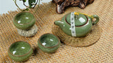 CJ258 High Quality 7 pcs/lot China Dehua Colorful ceramic cup Binglie tea cup Beautiful Environmental protection