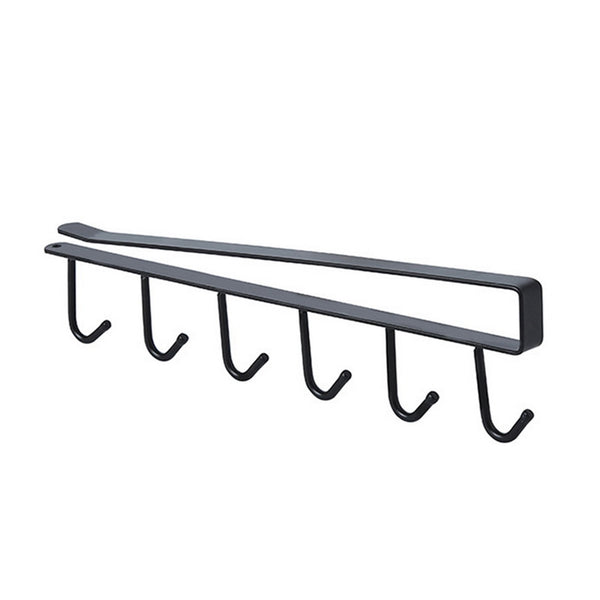 Kitchen Storage Rack Holder Cup Board Hanging Hook Hanger Multifunctional Home Accessories Cooking Tools Towel Storage