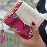 wallets women wallet lady leather purse dollar price wallets high quality purses card holder money female bag LS8736AY