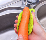 Apple shape Multi-function Vegetable & Fruit Brush Potato Easy Cleaning Tools Kitchen Home Gadgets
