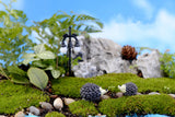 XBJ100 Mini 5pcs Hedgehog mother and little hedgehog decor supplies moss micro landscape deco  Garden deco Creative handicrafts
