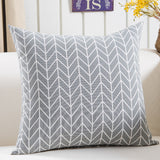 BZ115 Luxury Cushion Cover Pillow Case Home Textiles supplies Lumbar Pillow Lattice stripes decorative throw pillows chair seat