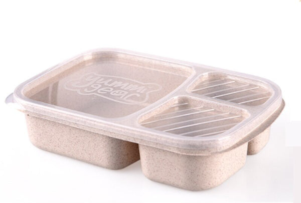 New Natural Material Lunch Bento Box Food Heated Thermos Container For Children Adults Kid Kitchen Dining Tools