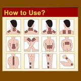 Tiger Balm Chinese Herbs Medical Plaster For Joint Pain Back Neck Curative Plaster knee pads for arthritis Curative 8PCS